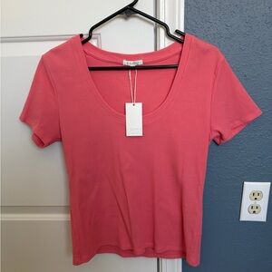 NWT Z Supply Coral Short Sleeve Tee